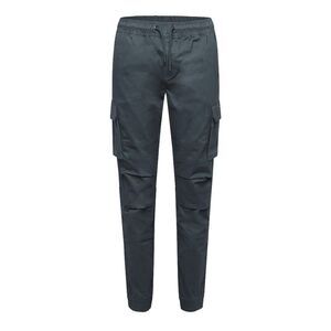 Crosshatch Mens Pendles Cotton Blend Cargo Pants / Deep Forest